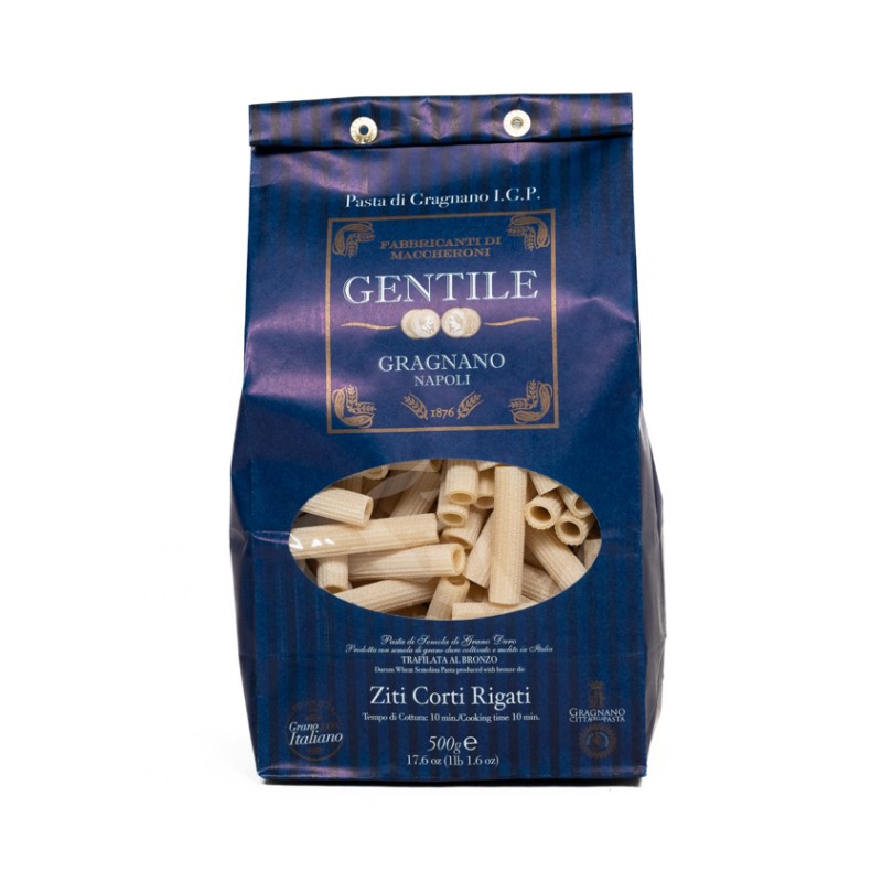 Ziti Corti Rigati 500gx12 Di Gragnano Pg